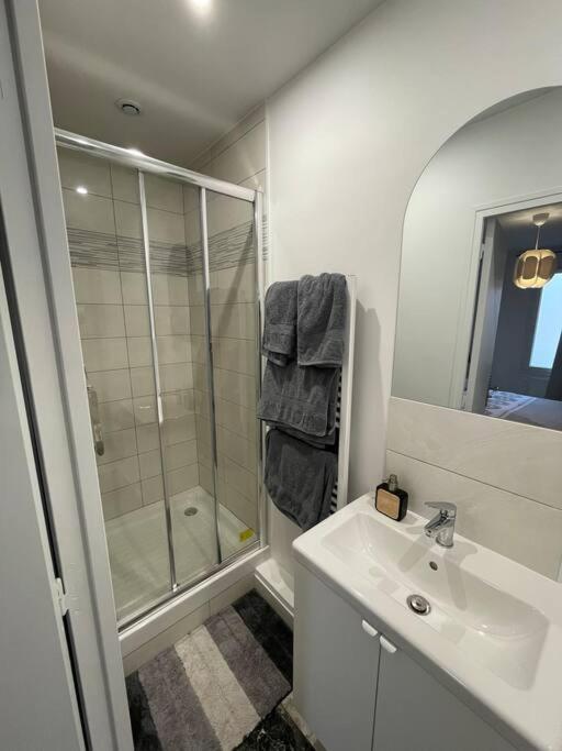 Joli T2, Terrasse Et Jardin, Ideal Pour Familles, A 15 Min De L'Aeroport Roissy Cdg Tremblay-en-France Extérieur photo
